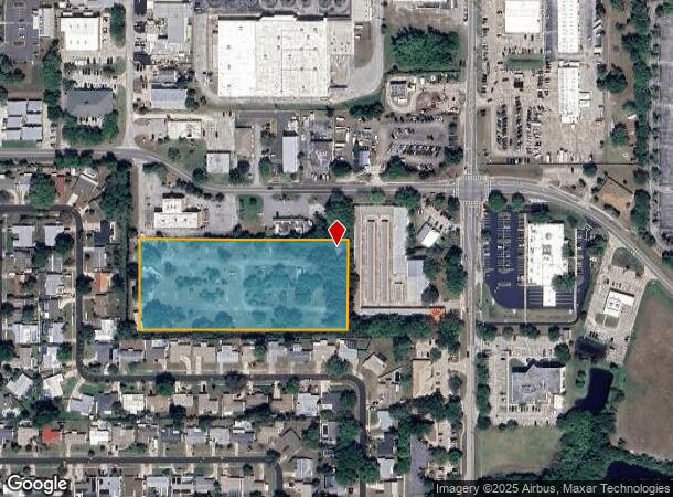  250 Imperial St, Merritt Island, FL Parcel Map