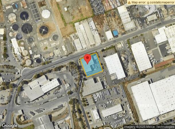  1200 Business Center Dr, San Leandro, CA Parcel Map