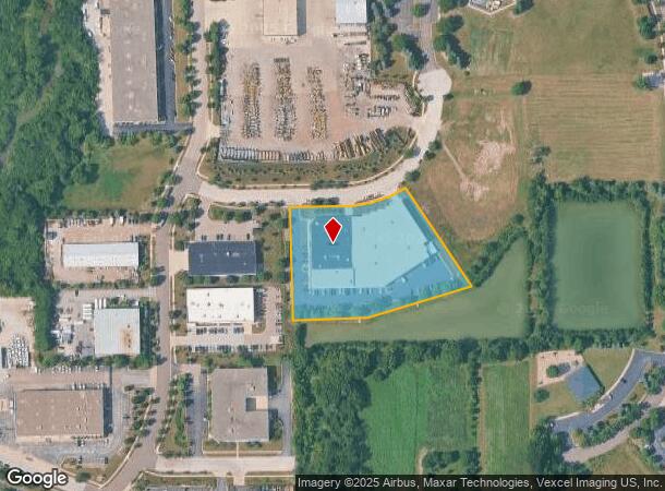  1611 Emily Ln, Aurora, IL Parcel Map