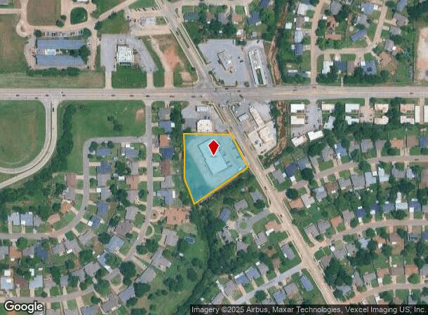 1219 N Broadway St, Moore, OK Parcel Map