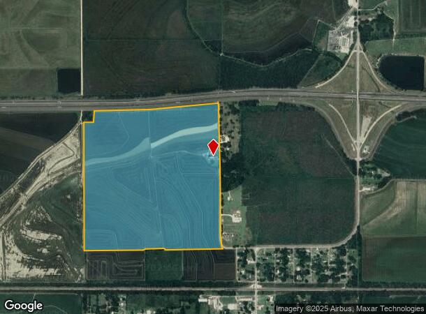  693 Elbert Robinson Rd, Roanoke, LA Parcel Map