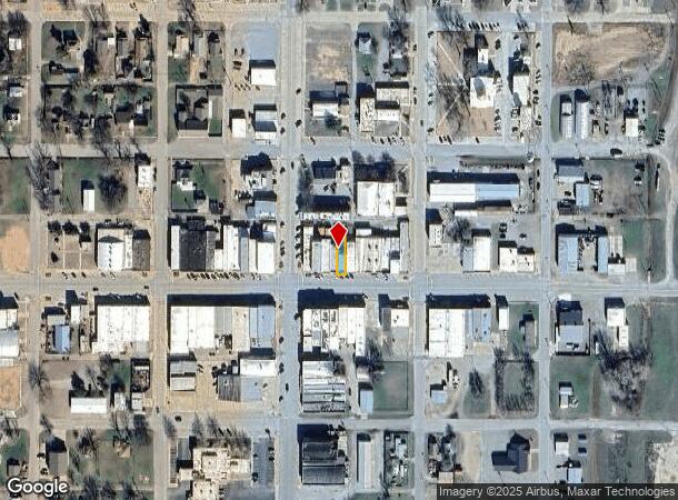 107 E Main St, Watonga, OK Parcel Map