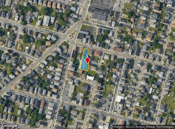 21 Hamlet St, Fall River, MA Parcel Map