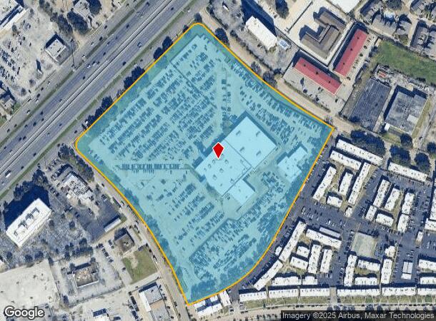  6909 Southwest Fwy, Houston, TX Parcel Map