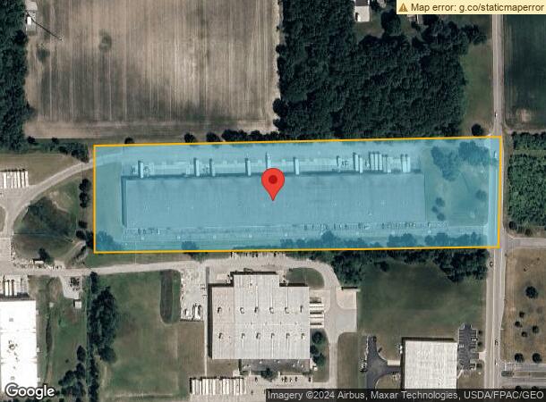  1520 Experiment Farm Rd, Troy, OH Parcel Map