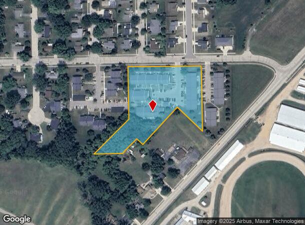 505 E 1St Ave, Elkhorn, WI Parcel Map