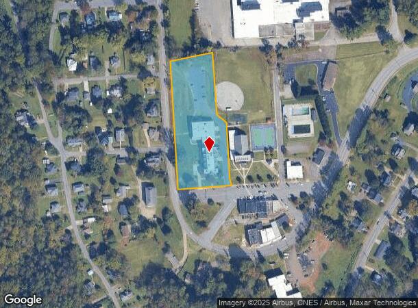 100 Marshall Way, Fieldale, VA Parcel Map
