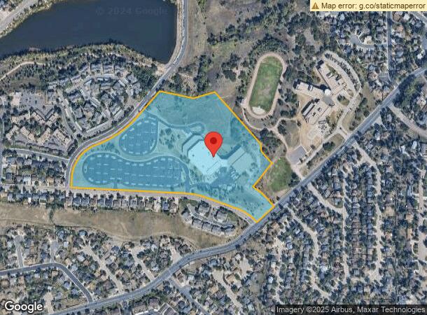  1110 Bayfield Dr, Colorado Springs, CO Parcel Map