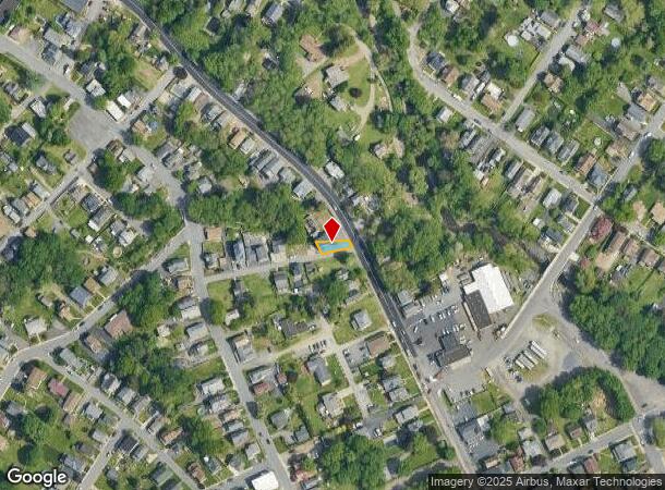  501 W Market St, Scranton, PA Parcel Map