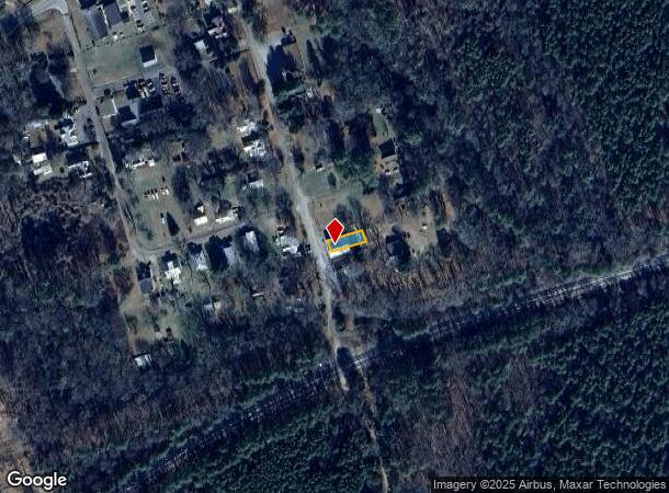 201 Post Office Rd, Moncure, NC Parcel Map