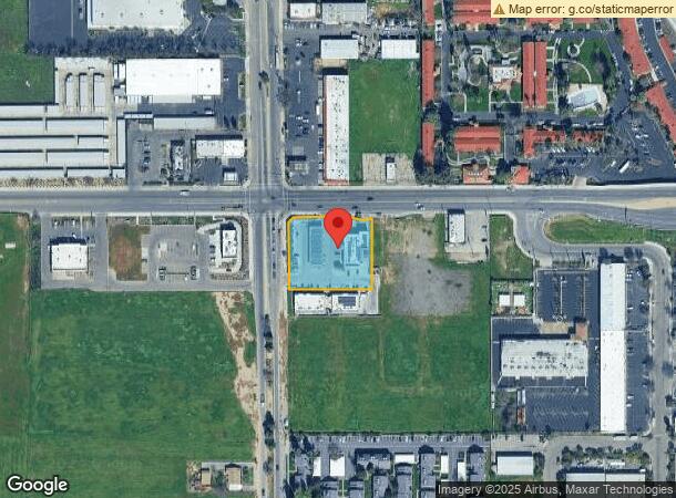  2801 W Clinton Ave, Fresno, CA Parcel Map