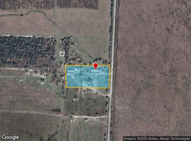 7828 Povlish Rd, Skidmore, TX Parcel Map