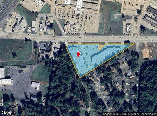  2533 Bert Kouns Industrial Loop, Shreveport, LA Parcel Map