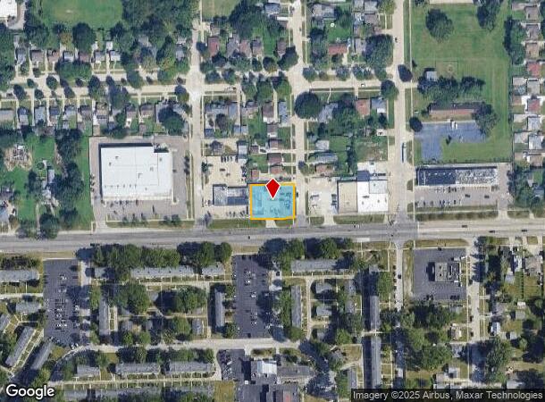 8645 E 10 Mile Rd, Center Line, MI Parcel Map