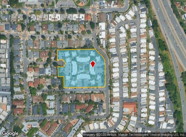  282 Danze Dr, San Jose, CA Parcel Map