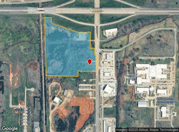 4830 N Harrison St, Shawnee, OK Parcel Map