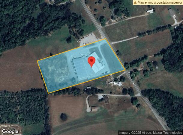  6257 Highway 76 E, Springfield, TN Parcel Map