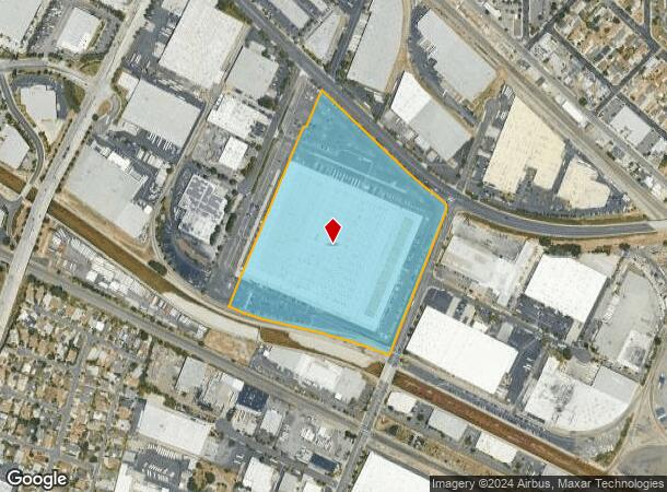  15930 E Valley Blvd, La Puente, CA Parcel Map