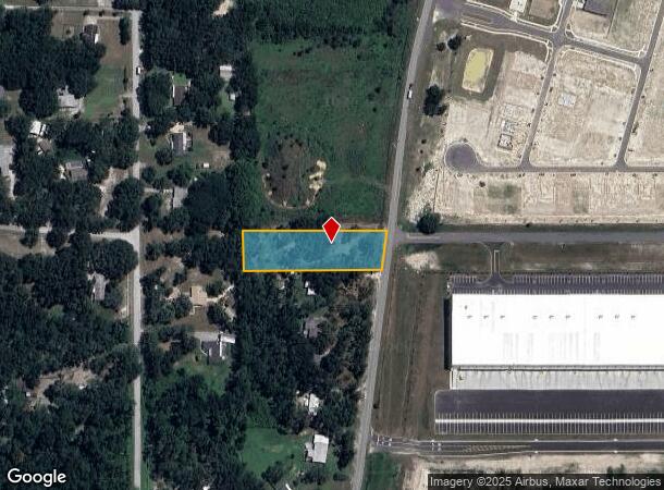  7609 Old Pasco Rd, Wesley Chapel, FL Parcel Map