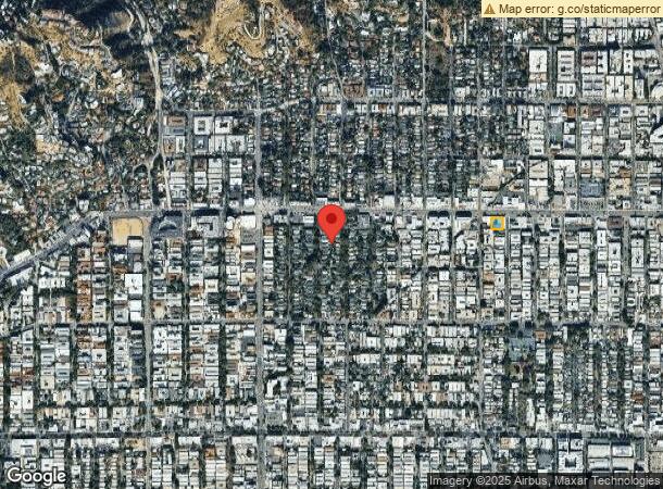  7404 W Sunset Blvd, Los Angeles, CA Parcel Map