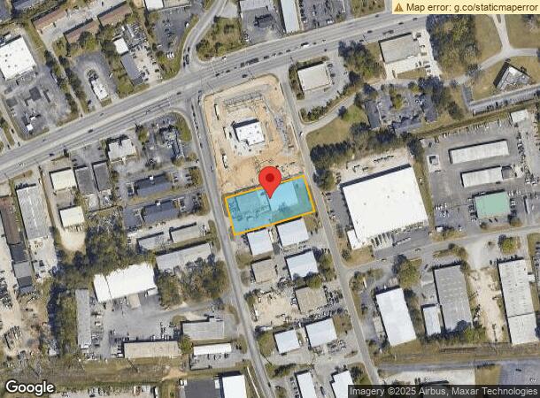  7431 Industry Dr, North Charleston, SC Parcel Map