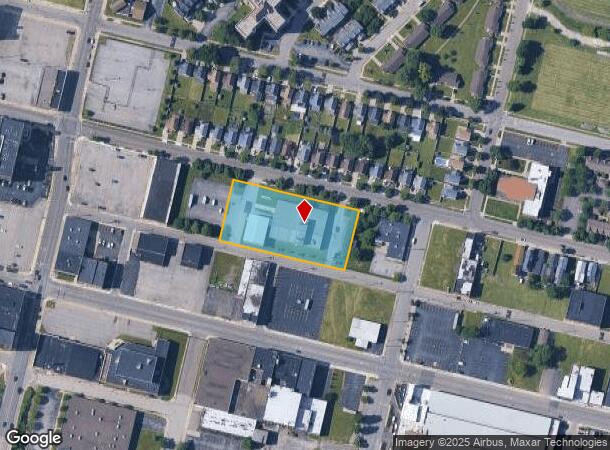 245 Swan St, Buffalo, NY Parcel Map