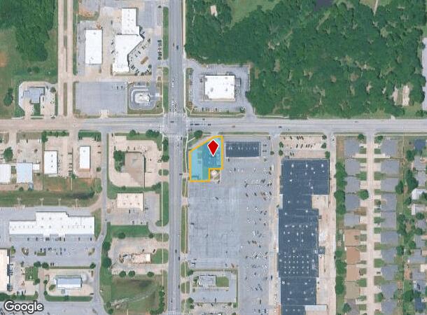 1050 W Vandament Ave, Yukon, OK Parcel Map