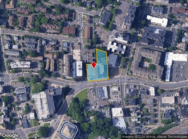  750 E Main St, Stamford, CT Parcel Map