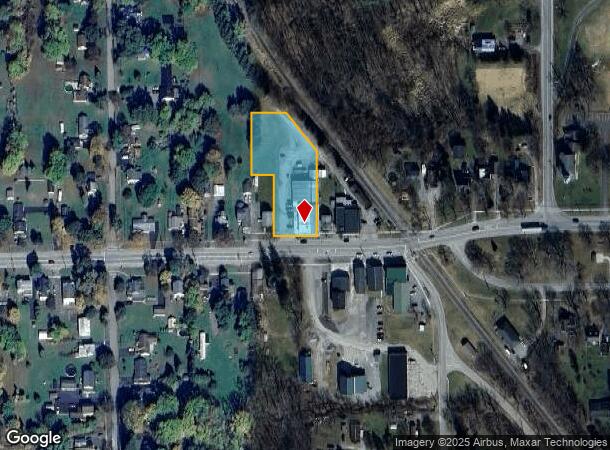 123 Main St, Leicester, NY Parcel Map