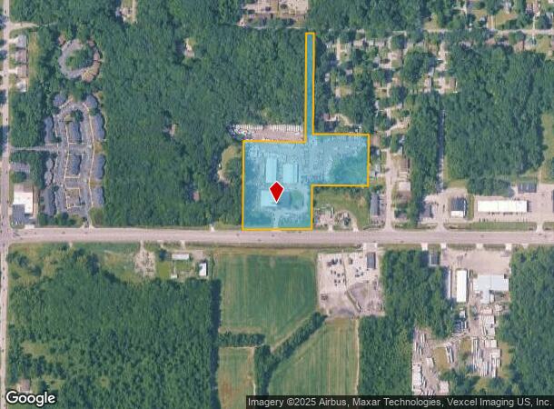  8707 W Us Highway 20, Michigan City, IN Parcel Map