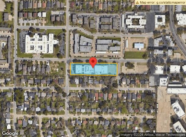  4701 Fletcher Ave, Fort Worth, TX Parcel Map