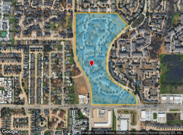  1200 Fuller Wiser Rd, Euless, TX Parcel Map