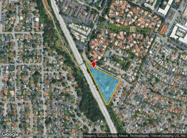  877 Heatherstone Way, Mountain View, CA Parcel Map