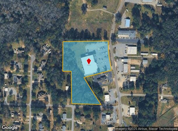 20381 Arch St, Little Rock, AR Parcel Map