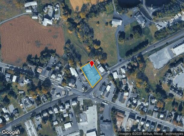  1121 Main St, Akron, PA Parcel Map