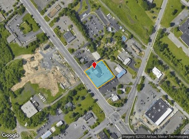 593 Columbia Tpke, East Greenbush, NY Parcel Map