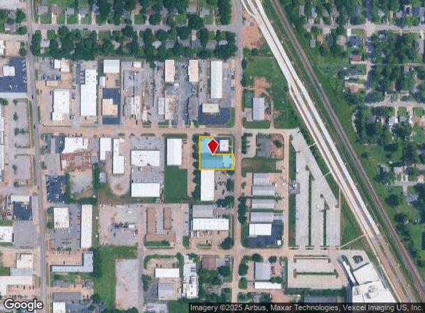  1050 N University Blvd, Norman, OK Parcel Map