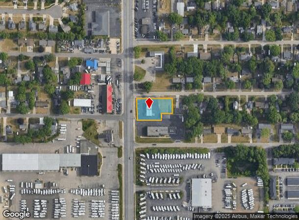 7100 Division Ave S, Grand Rapids, MI Parcel Map