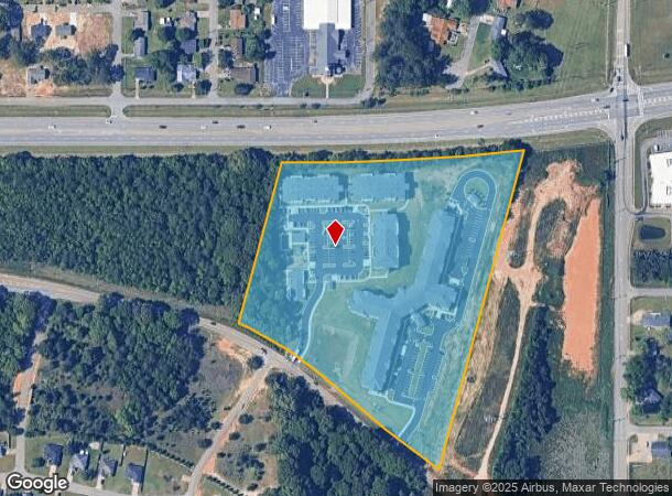  801 Booth Rd, Warner Robins, GA Parcel Map