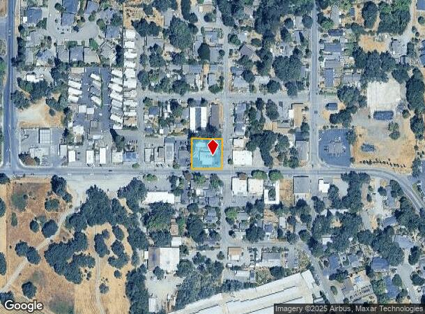  6615 Front St, Forestville, CA Parcel Map