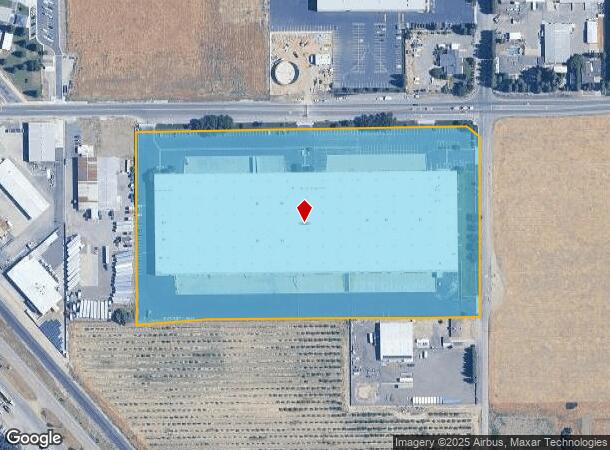  3443 E Central Ave, Fresno, CA Parcel Map