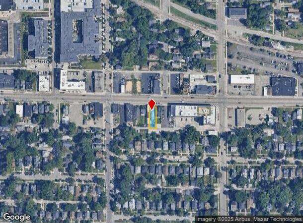 720 Michigan St Ne, Grand Rapids, MI Parcel Map