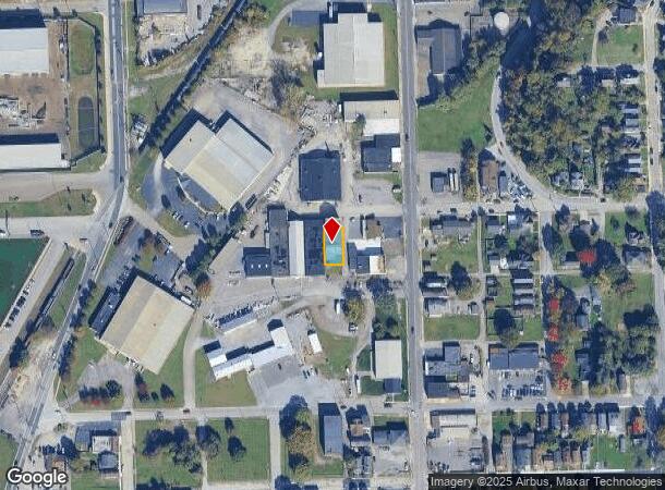  108 Taylor St, New Castle, PA Parcel Map