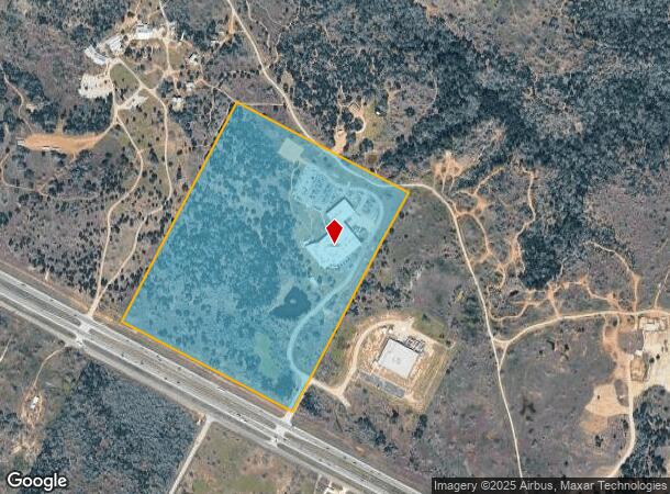 1834 W Sh 71 W, Cedar Creek, TX Parcel Map
