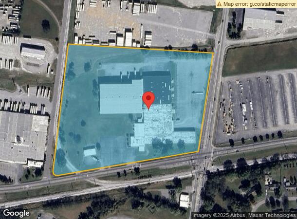  1301 W Baddour Pky, Lebanon, TN Parcel Map