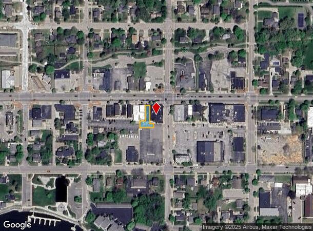 208 W Savidge St, Spring Lake, MI Parcel Map