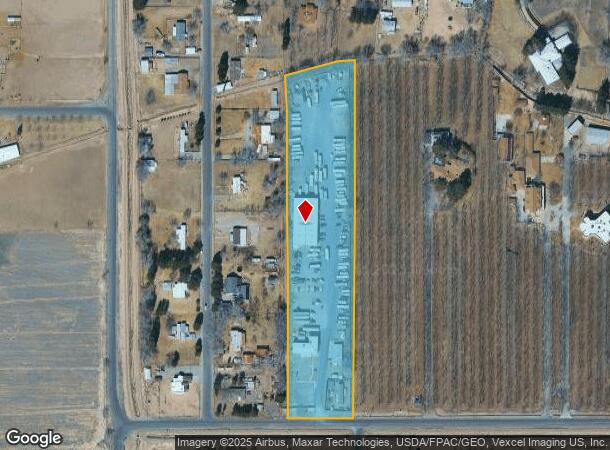  401 Vinton Rd, Anthony, TX Parcel Map