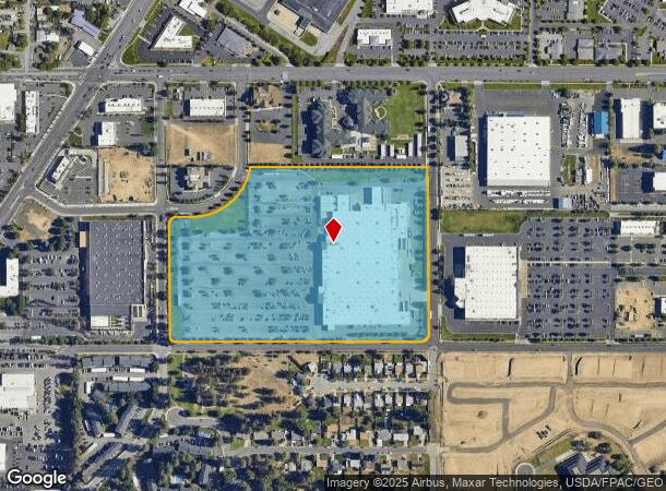 9212 N Colton St, Spokane, WA Parcel Map