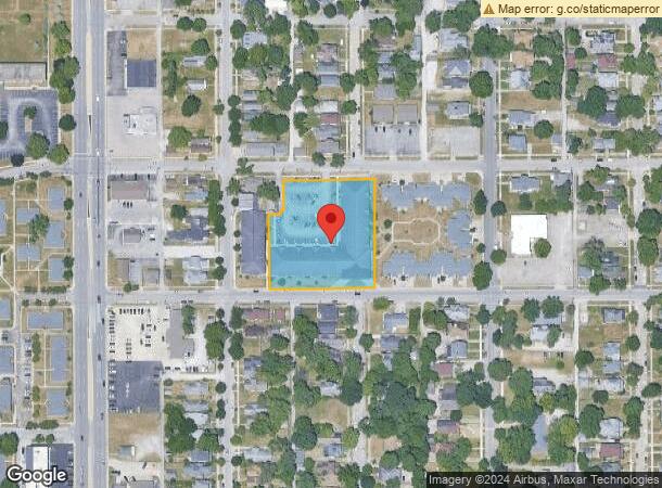  500 College Ave, Terre Haute, IN Parcel Map