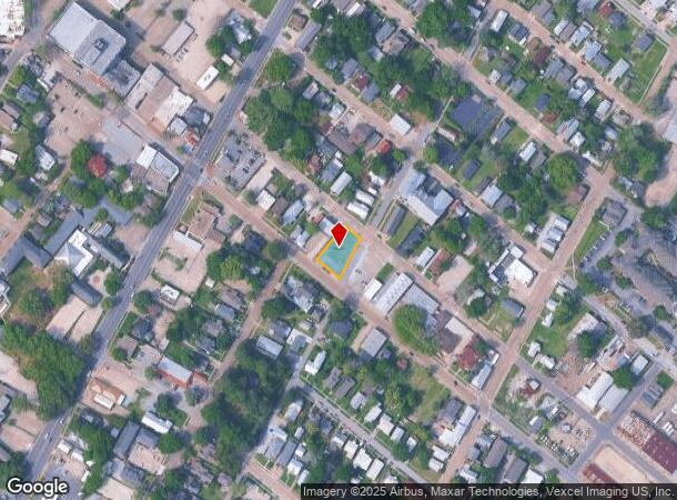  1203 Jefferson St, Lafayette, LA Parcel Map